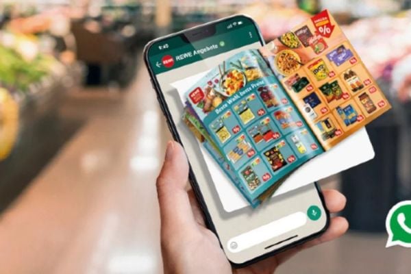 REWE Turns To WhatsApp For Flyer Distribution