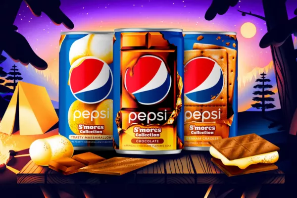 Pepsi Releases S'More Flavoured Drink Collection