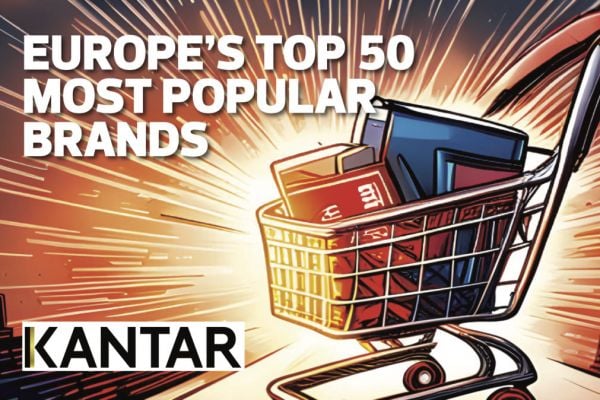 The 50 Most Popular Food And Drink Brands in Europe 2023