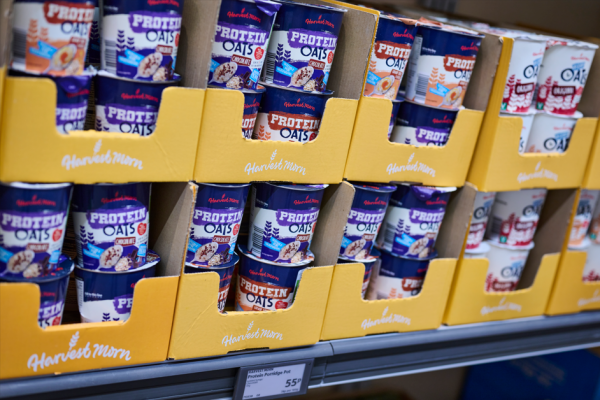 Aldi UK To Launch Porridge Pots In Cardboard Packaging