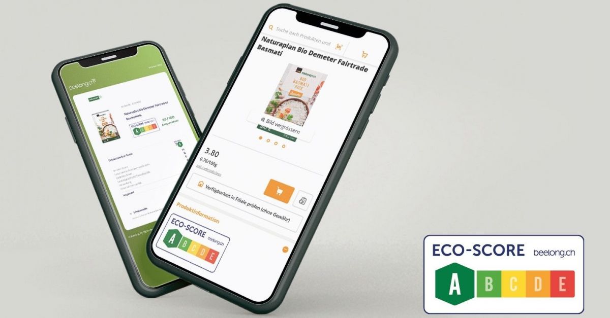 Coop Schweiz präsentiert das Label Eco-Score für ihre Eigenmarkenprodukte