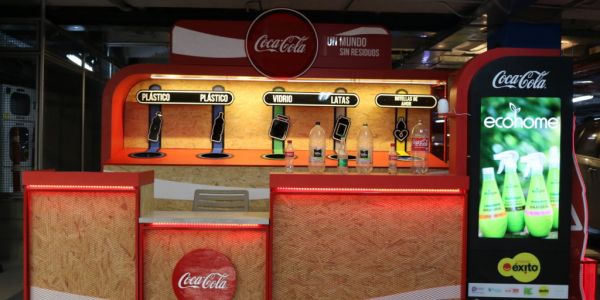 Coca-Cola, Grupo Éxito Install Recycling Point In Bogotá