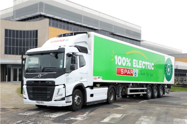 SPAR UK Regional Partner James Hall Adds Electric Truck To Its Fleet