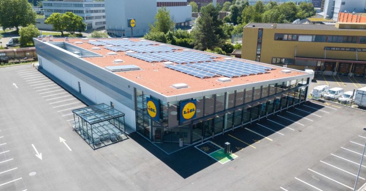 Lidl Schweiz strebt nachhaltigere und effizientere Filialen an