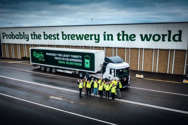 Carlsberg Sweden Rolls Out Electric Fleet