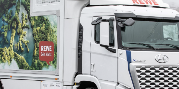 German Retailer REWE Rolls Out Hydrogen Truck