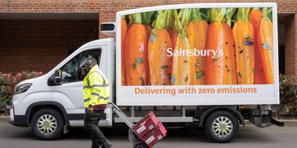 Sainsbury’s Launches Fully Electric Fleet At Its Nine Elms Superstore