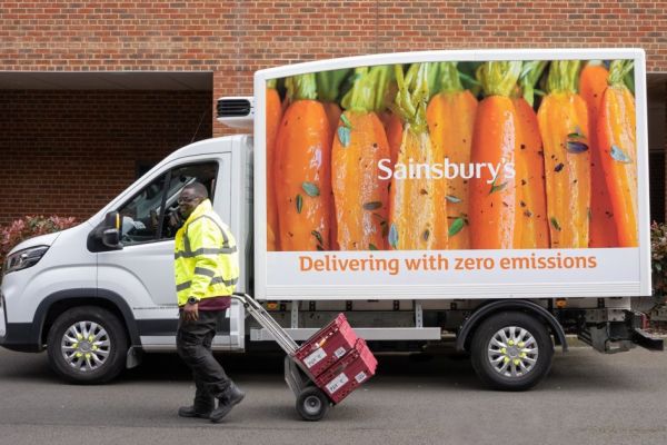 Sainsbury’s Launches Fully Electric Fleet At Its Nine Elms Superstore