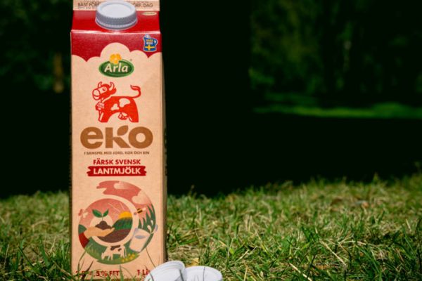 Arla Foods Explores Fibre-Based Caps For Milk Cartons