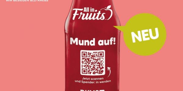 Edeka Launches Limited-Edition Smoothie To Encourage Stem Cell Donation