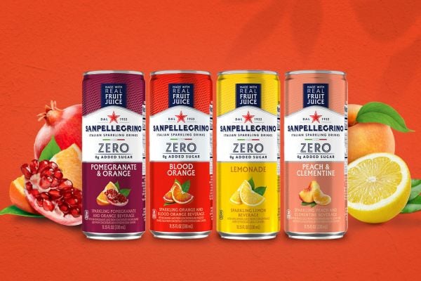 Sanpellegrino Rolls Out New Zero-Sugar Drinks In The US