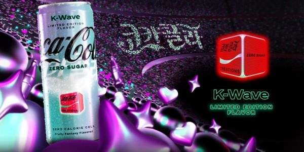 Coca-Cola Launches Limited-Edition K-WAVE Zero Sugar For K-Pop Fans