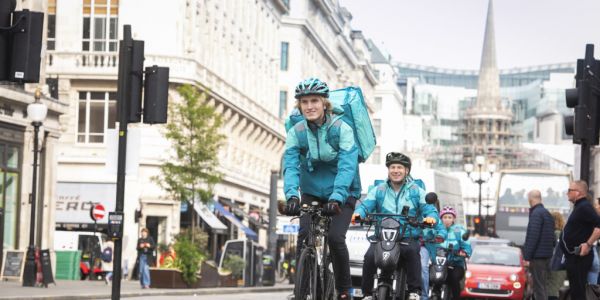 Deliveroo Reports First-Half Profit And Positive Cash Flow