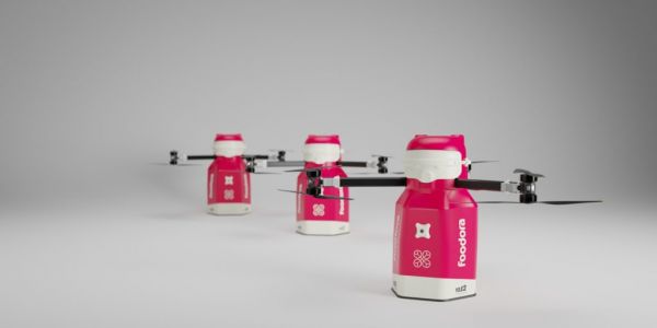 Sweden's Foodora Teams Up With Tele2 For Drone Food Delivery Service