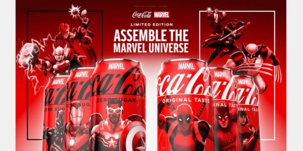 Coca-Cola Launches Limited-Edition Packaging Featuring Marvel Universe Characters