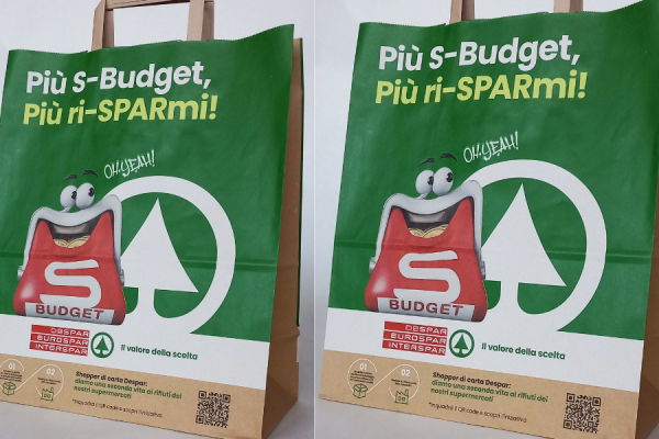 Despar Nord Turns Supermarket Waste Into Shopping Bags