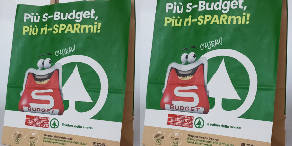 Despar Nord Turns Supermarket Waste Into Shopping Bags