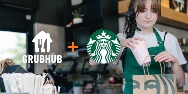 Starbucks Teams Up With Food Delivery Platform Grubhub