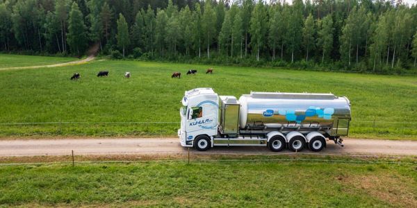 Valio Rolls Out New Biogas-Powered Milk Truck