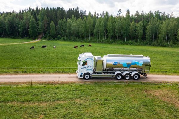 Valio Rolls Out New Biogas-Powered Milk Truck