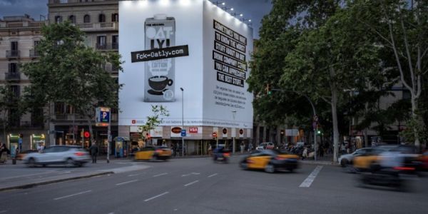 Oatly Gives Controversy A Quirky Twist With 'F*ck Oatly' Campaign In Spain