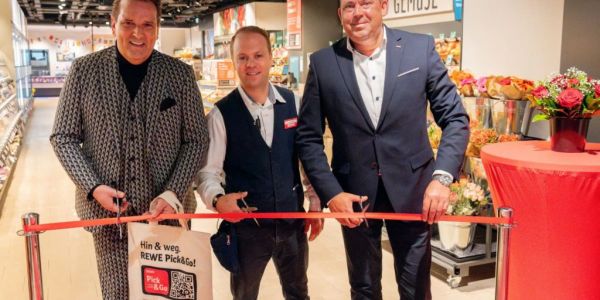 REWE Opens New Store In Hamburg Featuring Pick&Go Technology