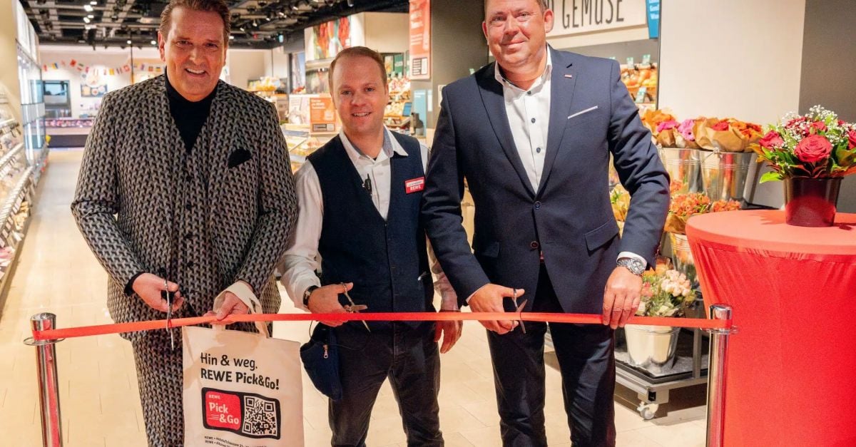 REWE Unveils New Store in Hamburg with Pick&Go Technology