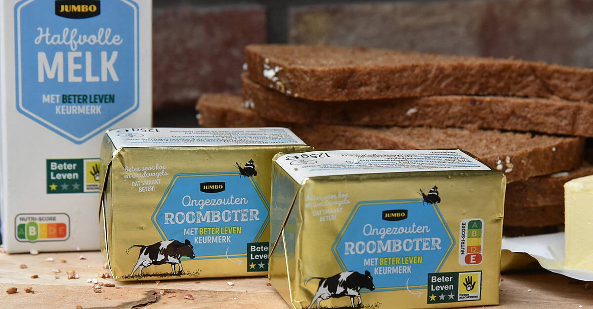 Jumbo Introduces Own-Brand Butter Featuring '1-Star Beter Leven ...