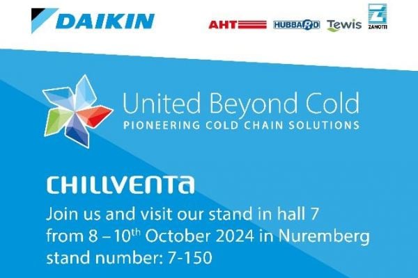 Daikin Europe To Showcase Pioneering Cold Chain Solutions At Chillventa 2024