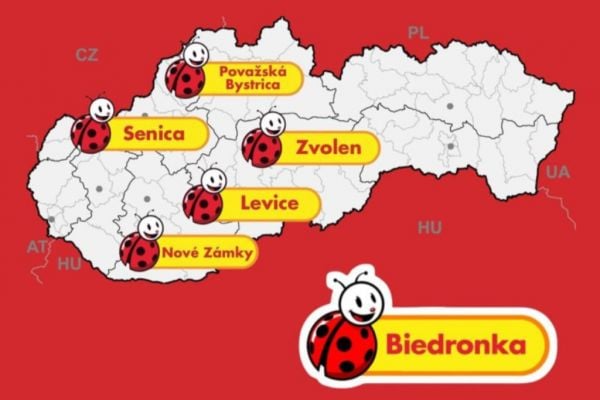 Biedronka Unveils Locations Of First Five Stores In Slovakia