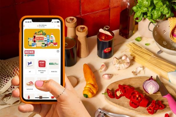 REWE Teams Up With Lieferando For Rapid Grocery Delivery Service