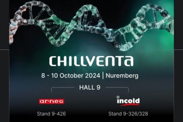 Arneg and Incold To Exhibit at Chillventa 2024