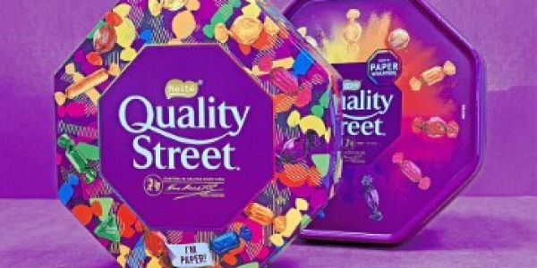 Nestlé’s Quality Street Gets Paper Tub Look