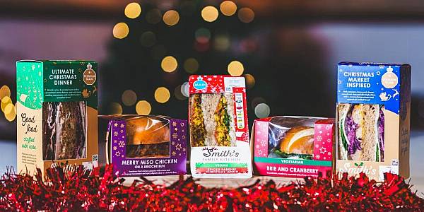 WH Smith Rolls Out Own-Brand Christmas Sandwich Range