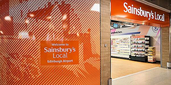 UK Retailer Sainsbury's Opens Its First Airport Store