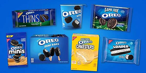 Mondelēz' Oreo Rings In 2025 With Six New Products