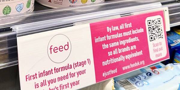 Iceland Foods Rolls Out Information Label For Baby Formula