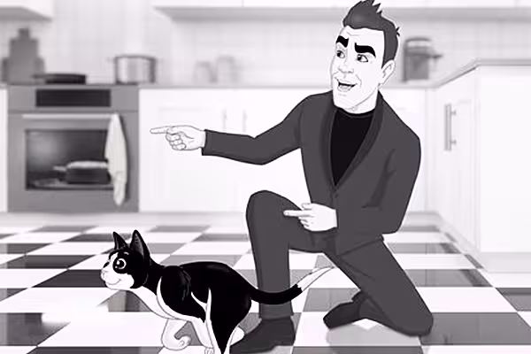 A 'Purr-fect' Reunion: Robbie Williams, Felix Return For ‘It’s Great To Be A Cat’ Campaign