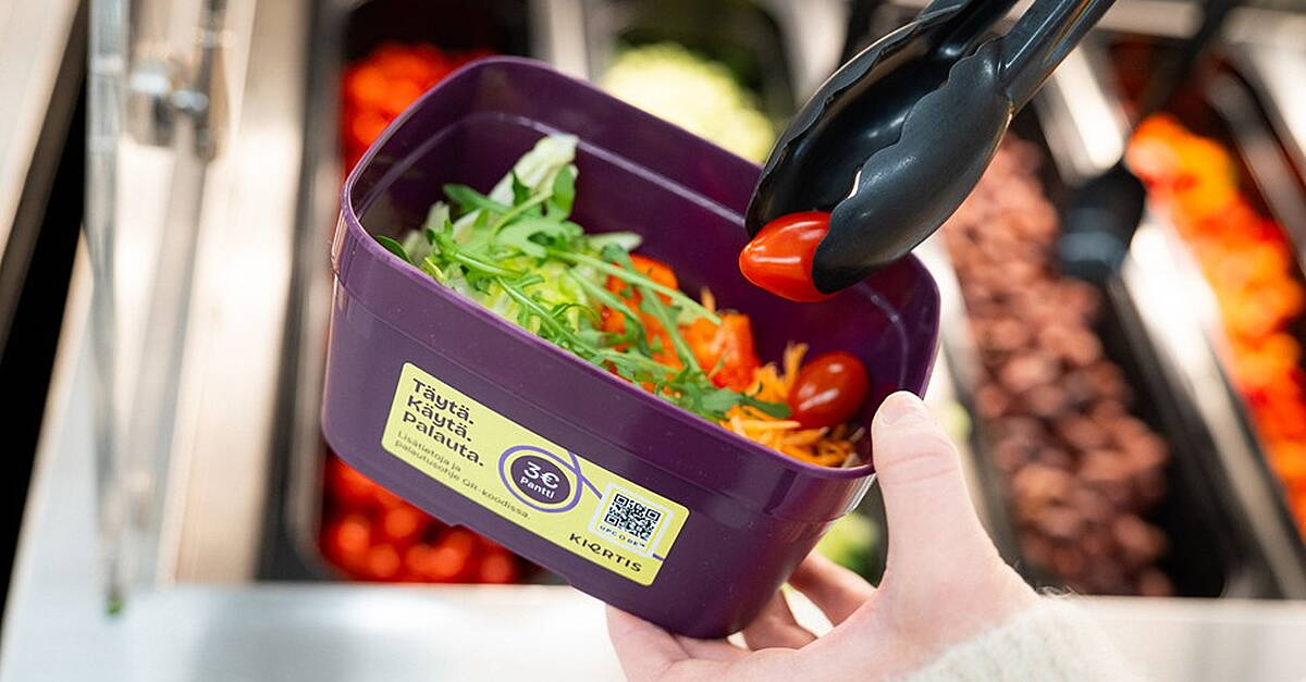 Finnish Retailers Pilot Reusable Takeaway Container System | ESM Magazine
