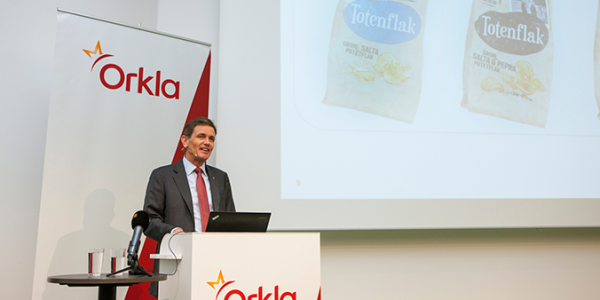 Orkla Reports Continued Growth in Profits In First Quarter