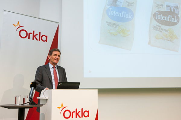 Orkla Reports Continued Growth in Profits In First Quarter