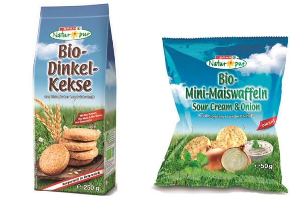 Spar Switzerland Launches Two New ‘Natur Pur’ Snack Products