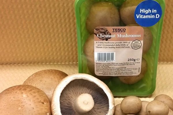 Tesco Launches Range Of Vitamin D-Enhanced Mushrooms