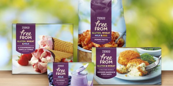 Tesco's 'Free From' Range Gets Fresh Look From Coley Porter Bell