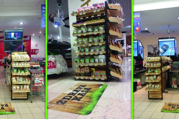 Serbia's Idea Introduces 'Healthy' Cash Tills And In-Store Garden