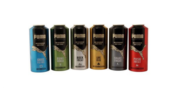 L'Oréal Launches New Range Of Puma Aerosols In Ardagh Packaging