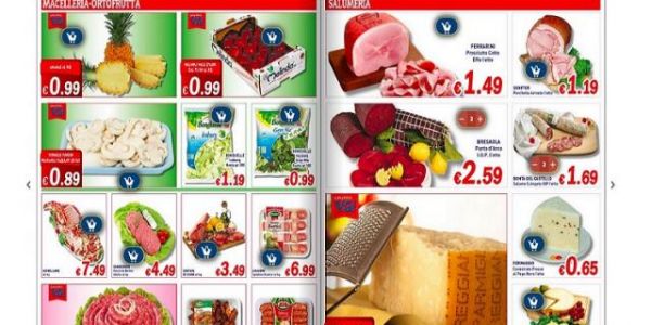Italian Grocery Retailer Launches First Interactive Flyer