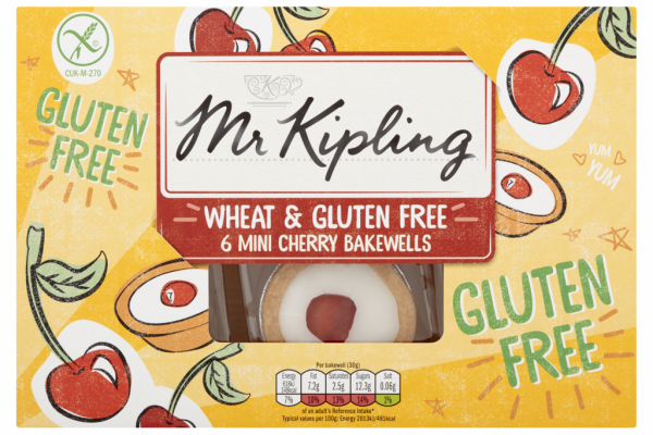 Mr Kipling Launches Gluten-Free Cake Range
