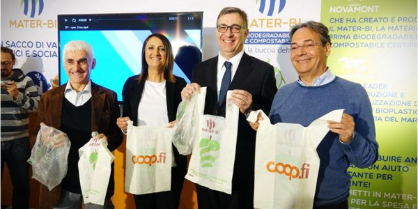 Unicoop Firenze First To Introduce New Mater-BI Shopping Bags
