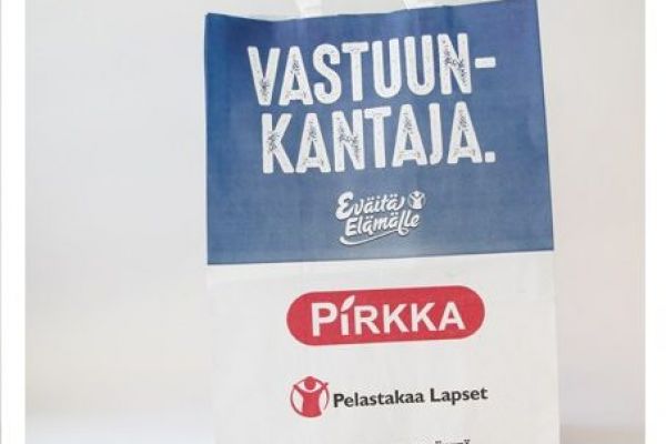 Kesko Raise Funds For Children's Charity Through New Paper Shopping Bags